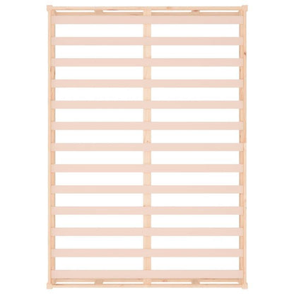 Modern Minimalist Bed Frame Queen Size (140x200cm) - Heavy-Duty Hardwood Construction, Easy Assembly, Sturdy Wooden Slats, Tool-Free Setup for Contemporary Bedrooms - Ideal for Guest Rooms & Master Suites, Simple Design Bed