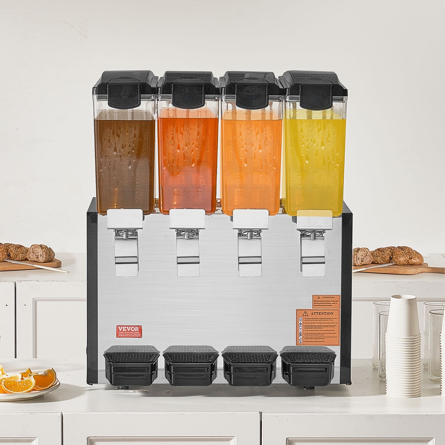 Drankdispenser – Waterdispenser – Limonadetap – Sapdispenser – Bardispenser – 10 Liter Capaciteit – Koeling & Roerfunctie