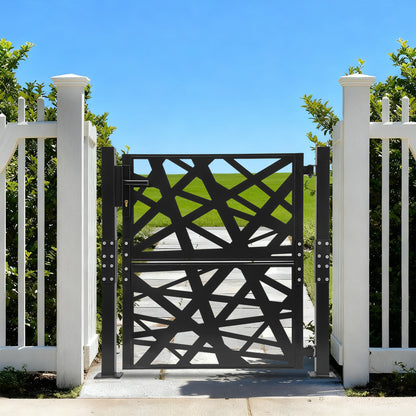 Garden Gate, Outdoor Garden Entrance Gate, Garden Metal Gate