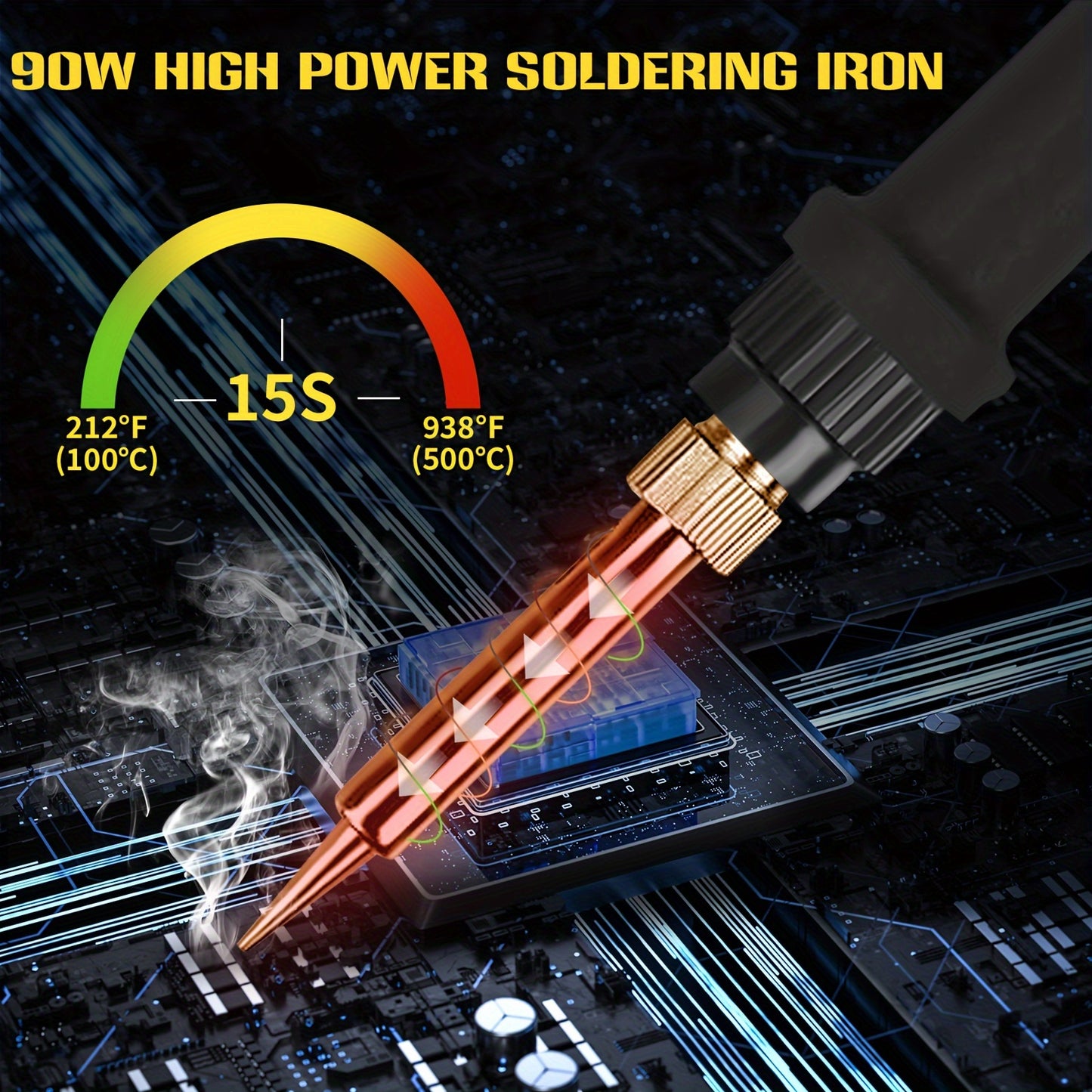 Lasapparaat – Lasmachine – Mig Lasser – Tig Lasser – Kunststof Lasser – 5-in-1 Multifunctioneel – Snel Opwarmend Tot 600°C