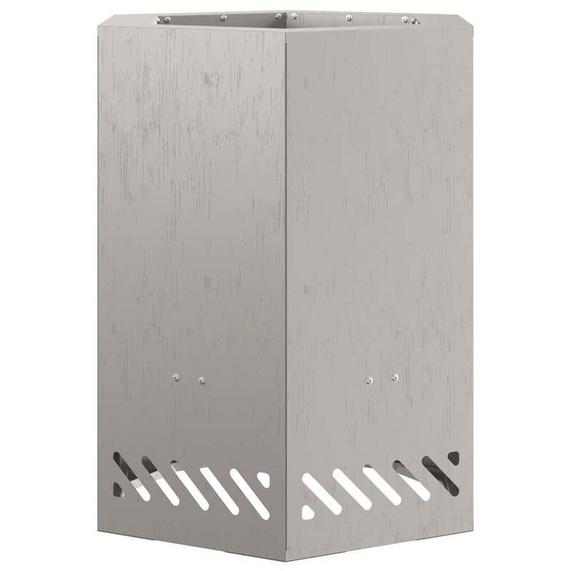 38x38x51cm Brown Fire Pit Home Patio Small Fire Stove for Terrace Leisure and Relaxation Garden Daily Use, Patio Heating, Outdoor Fireplace, Compact Design, Stylish Fireplace, Weatherresistant Material, Highquality Finish, Po