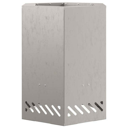 38x38x51cm Brown Fire Pit Home Patio Small Fire Stove for Terrace Leisure and Relaxation Garden Daily Use, Patio Heating, Outdoor Fireplace, Compact Design, Stylish Fireplace, Weatherresistant Material, Highquality Finish, Po