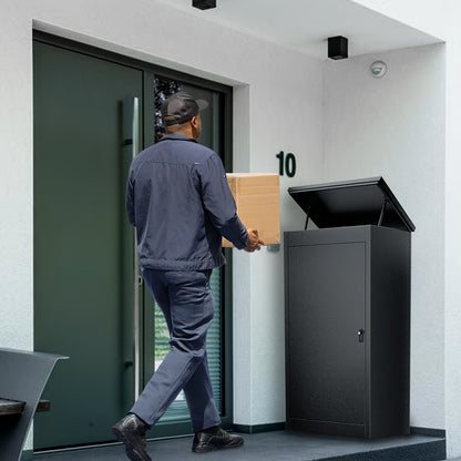 Pakketbox – Pakketbrievenbus – Pakketkast – Bezorgbox – Brievenbus – Extra Groot – Weerbestendig Staal – Anti-diefstal Slot