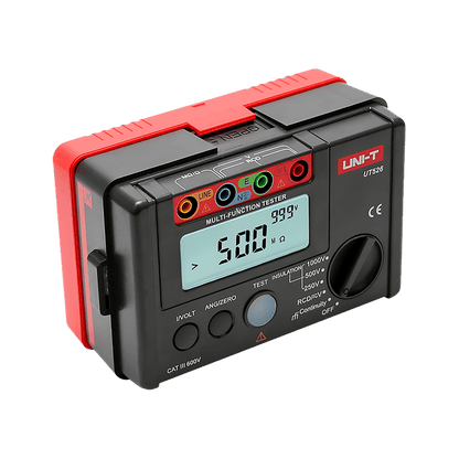 Multimeter – Meetinstrument – Spanningsmeter – Weerstandsmeter – Doorgangstester – 250/500/1000 V Isolatietest – Compact Met Draagtas