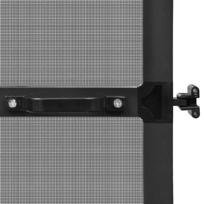 Hor – Deurhor – Insectenhor – Horrengaas – Hordeur – Antraciet Kleur – 120x240 Cm – Metaal Frame