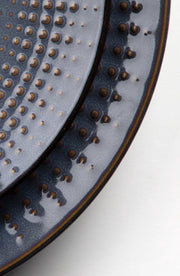 Dinnerware set green - Ceramic - 12 large plates - 12 small plates - 12 bowls - 12 cups - 48 pieces - Relief - Green