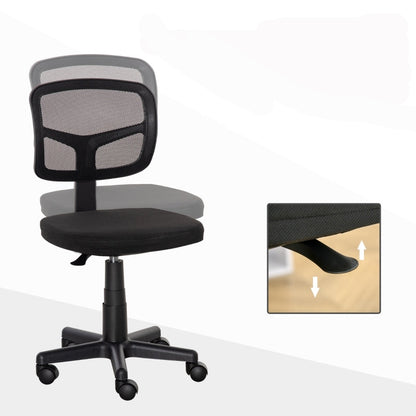 Ergonomische Bureaustoel – Bureaustoel – Werkstoel – Kantoorstoel – Draaistoel – Zwart – Verstelbare Zithoogte – 360° Draaibaar