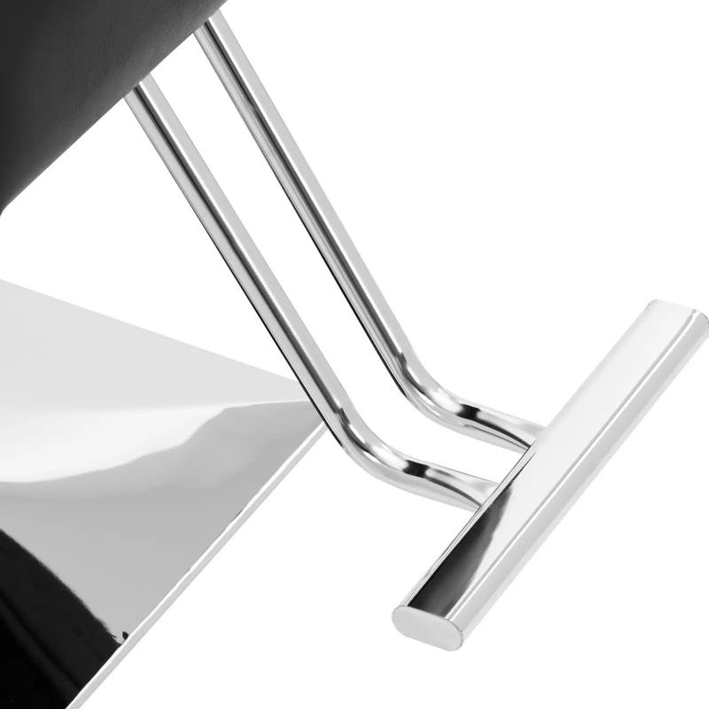 Physa CARLISLE Barber's Cosmetic Chair with Footrest - Black