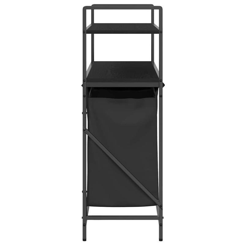 Wasbakje – Wastafel – Waskom – Spoelbak – Haarwasbak – 3-Vaks Wasmiddel Organizer – Dubbele Reken – Stevige Mesh Zakken – Klassiek Zwart