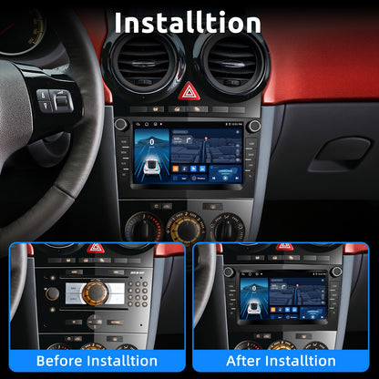 Autostereo – Autoradio – Navigatiesysteem – Multimedia Speler – Dashboard Unit – 7 Inch HD-IPS Touchscreen – Android 14 Met WiFi & AHD Camera
