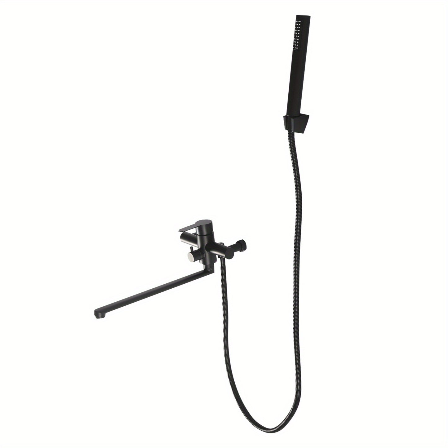 Douchekraan – Mengkraan – Douche Mengkraan – Handdouche – Douche Set – Mat Zwart Design – 360° Draaibare Handdouche