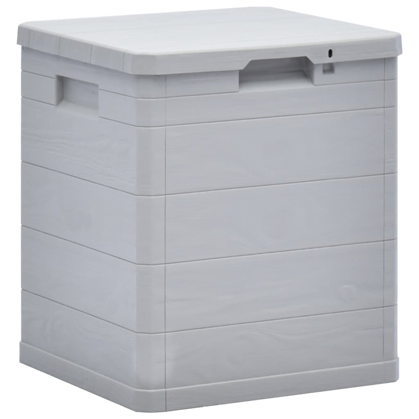 Tuinberging – Tuinbox – Buitenopslag – Opbergbox – Tuinkast – 90 Liter Inhoud – Weerbestendig Kunststof Met Houtlook