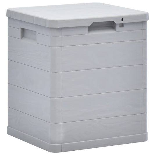 Tuinberging – Tuinbox – Buitenopslag – Opbergbox – Tuinkast – 90 Liter Inhoud – Weerbestendig Kunststof Met Houtlook