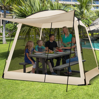 Tent – Kampeertent – Familietent – Pop-up Tent – Outdoor Tent – Ruime 6-8 Persoons – Waterdicht Polyester 2000mm