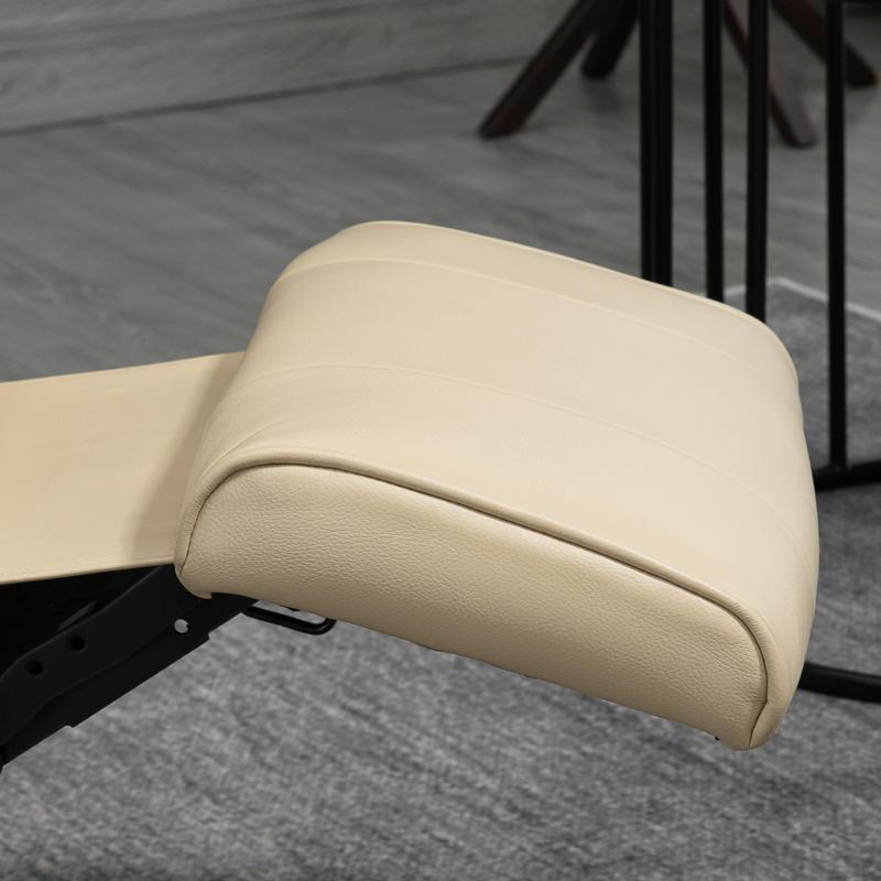 Adjustable Recliner Chair with 120kg Weight Capacity - Ergonomic Reclining Mechanism, Fabric & Wood Frame, 78x87x100cm Space-Saving Design for Living Room, Bedroom