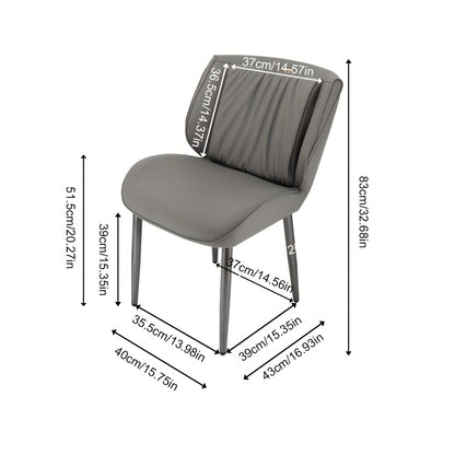 Bureaustoel – Kantoorstoel – Werkstoel – Deskchair – Bureaustoel Zwart – Ergonomisch met Hoge Rugleuning – Inklapbare Armleuningen – PU-Leder – Belastbaar tot 200 kg