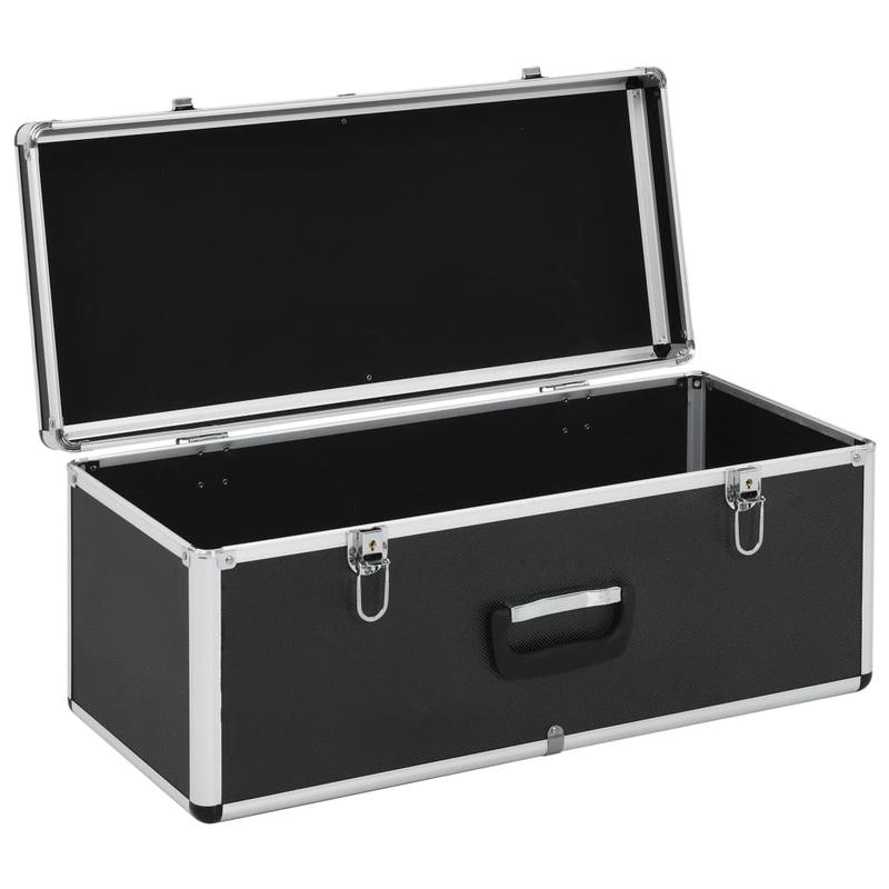 Opbergkoffer – Opbergkist – Gereedschapskoffer – Opbergbox – Opbergbak – Aluminium & ABS – Set Van 2 Met Slot & Verstevigde Hoeken