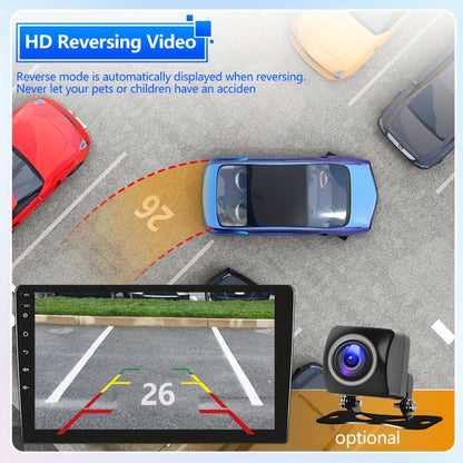 Android Autoradio – Autoradio, Navigatiesysteem, Multimedia, DAB Radio – 25,65 cm IPS Touchscreen – Android 13, Draadloos CarPlay & Android Auto