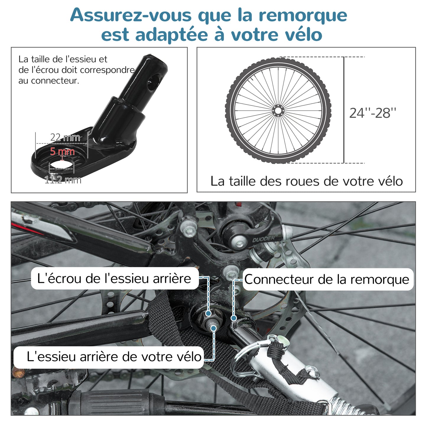 Fietsaanhanger Hond – Hondenfietskar – Hondenkar – Fietskar Huisdier – Hondenbuggy – 2-in-1 Design – Lichtgewicht Aluminium Frame