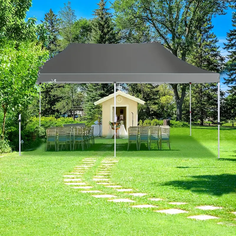 Partytent – Paviljoen – Tuintent – Feesttent – Opvouwbare Tent – 3x6 Meter – Waterdicht Met 6 Zijwanden – Pop-up Snel Op te Zetten