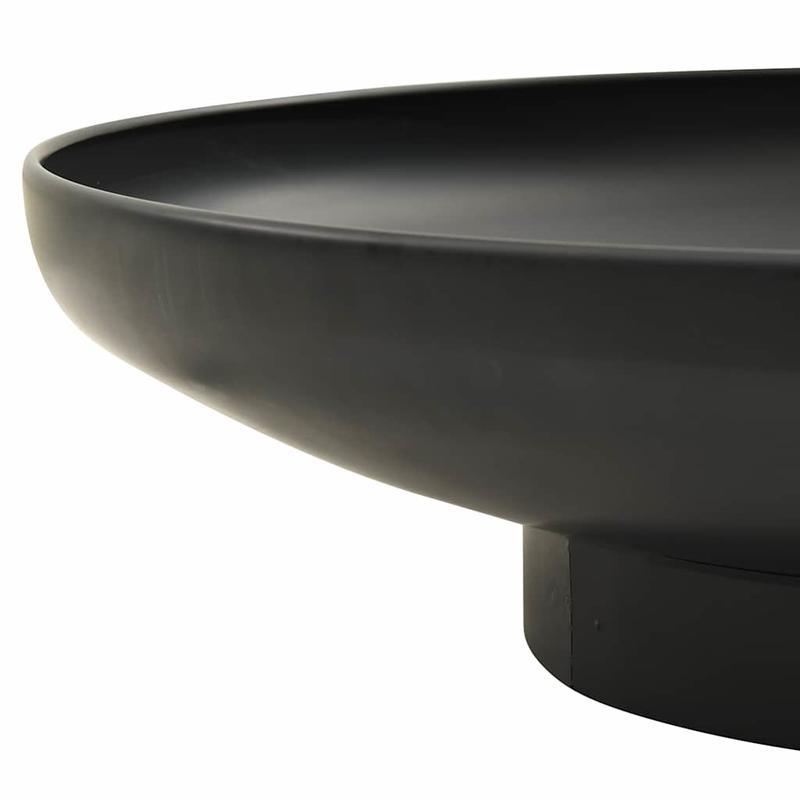 Vuurschaal – Ronde Vuurschaal – Buitenhaard – Vuurkorf – Terrasverwarmer – 80 Cm Diameter – Hoogwaardig Staal - QUORE