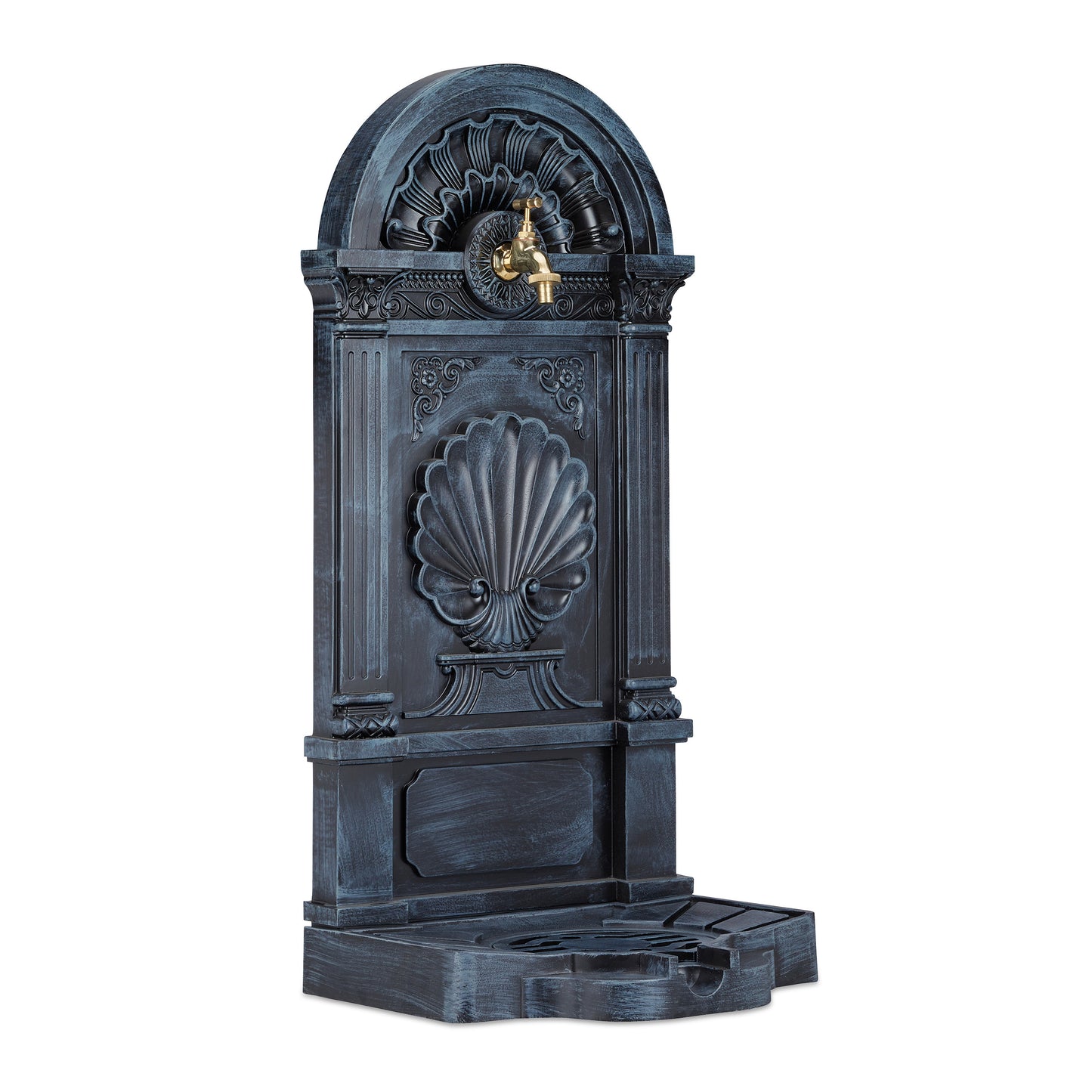 Fontein Tuin – Tuinfontein – Waterornament – Buitenkraan – Wastafel – Aluminium Duurzaam – Compact 83 cm Hoog