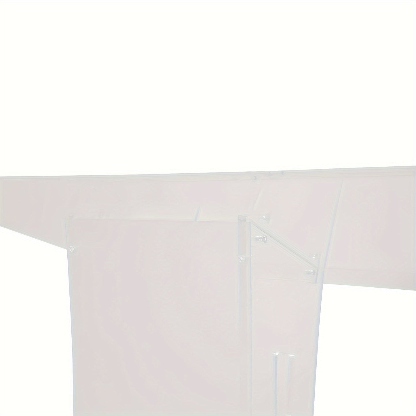 Spreekgestoelte – Lessenaar – Presentatiemeubel – Podium – Katheder – Transparant Acryl – Breukbestendig & Stevige Basis