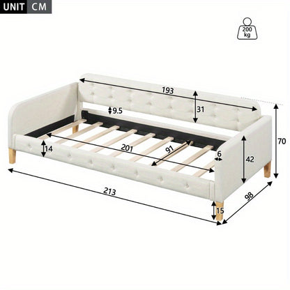 Stapelbed – Uittrekbed – Kinderbed – Logeerbed – Slaapbank – Stevig Metalen Frame – 90x200 cm Matrasmaat