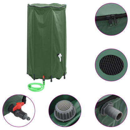 Water tank with foldable tap 380L PVC The water tank is an ideal water treatment device and an efficient circulating water treatment system. It is easy to operate, flexible and., Outdoor Water Supply, Water Storage Solution,