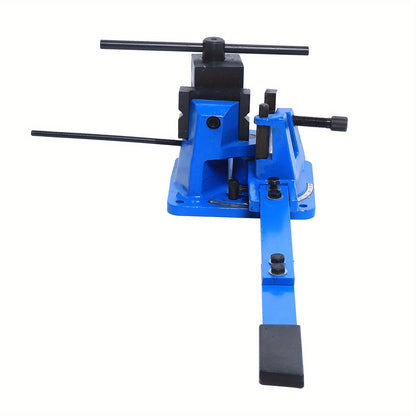Heavy-Duty Manual Tube Bender with Adjustable 0-180° Bending Angle, 1/4"-1" Pipe Capacity & 4-Position Clamping System - Heavy-Duty Steel Construction, Ergonomic Lever Mechanism for Precision Pipe Bending (No Folding) - Idea