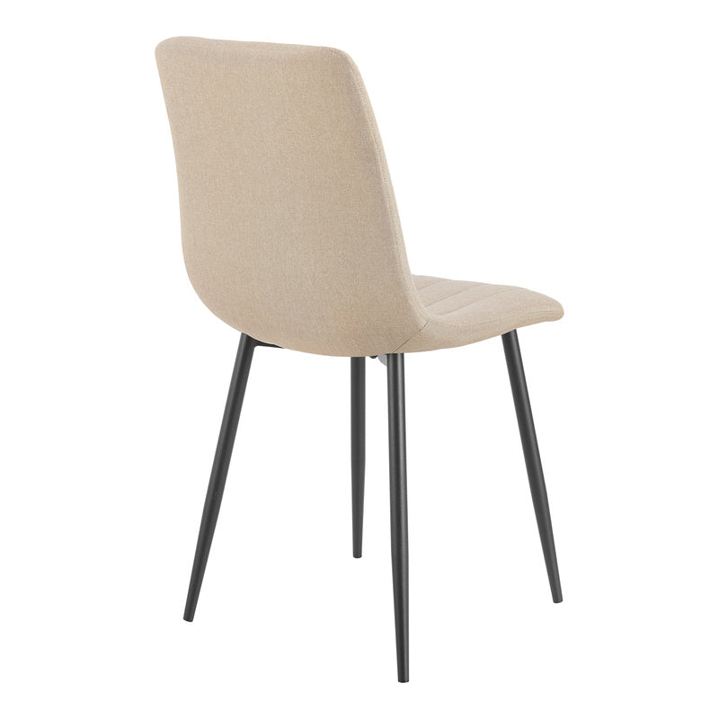 Eetkamerstoelen – Stoelen – Kuipstoelen – Eettafelstoelen – Keukenstoelen – Gestoffeerd – Stalen Onderstel – Set van 4 – Max 120 kg draaggewicht