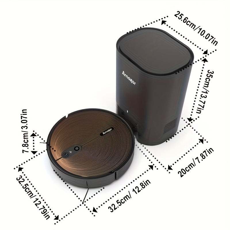 Robotstofzuiger – Robotstofzuiger En Mop – Stofzuigerrobot – Dweilrobot – Slimme Robotstofzuiger – App-Controle – 2600 mAh Lithium-Polymeer Batterij