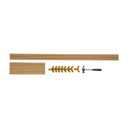 Vaasstandaard – Bloemenstandaard – Boeketstandaard – Bloemenhouder – Bloemhouder – Gouden Set van 10 – Stevig IJzer – 27x27x80 cm, Max 10 kg Draagkracht