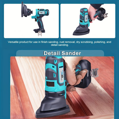 5-in-1 Accu Gereedschap – Boormachine – Reciprozaag – Decoupeerzaag – Multitool – Schuurmachine – 2x 18V 2000mAh Lithium-Ion Batterijen – Snel Wisselmechanisme