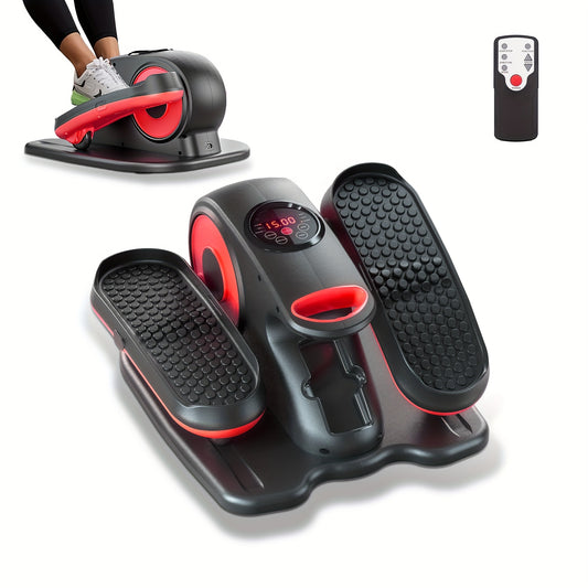 Mini Stepper – Elliptische Trainer – Hometrainer – Fitnessstepper – Zitfiets – Elektrisch – 12 Snelheidsniveaus – Compact & Stil
