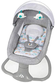 Automatische Wieg - Elektrische Wieg - Zelf bewegende Wieg - Elektrische ledikant - Babybedje - Schommelwieg - Smartwieg - Baby Zitje - Verstelbaar - Timer - Veiligheidsriem - Klamboe - Hemeltje - Hoofdkussen - Afstandsbediening - Audiosysteem