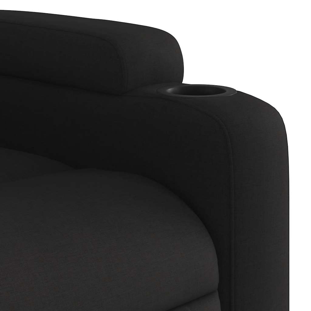 Relaxstoel – Fauteuil – Loungestoel – Schommelstoel – Relaxfauteuil – Massagefunctie – Verstelbare Rugleuning tot 135° – Stabiel Hout-Metaal Frame