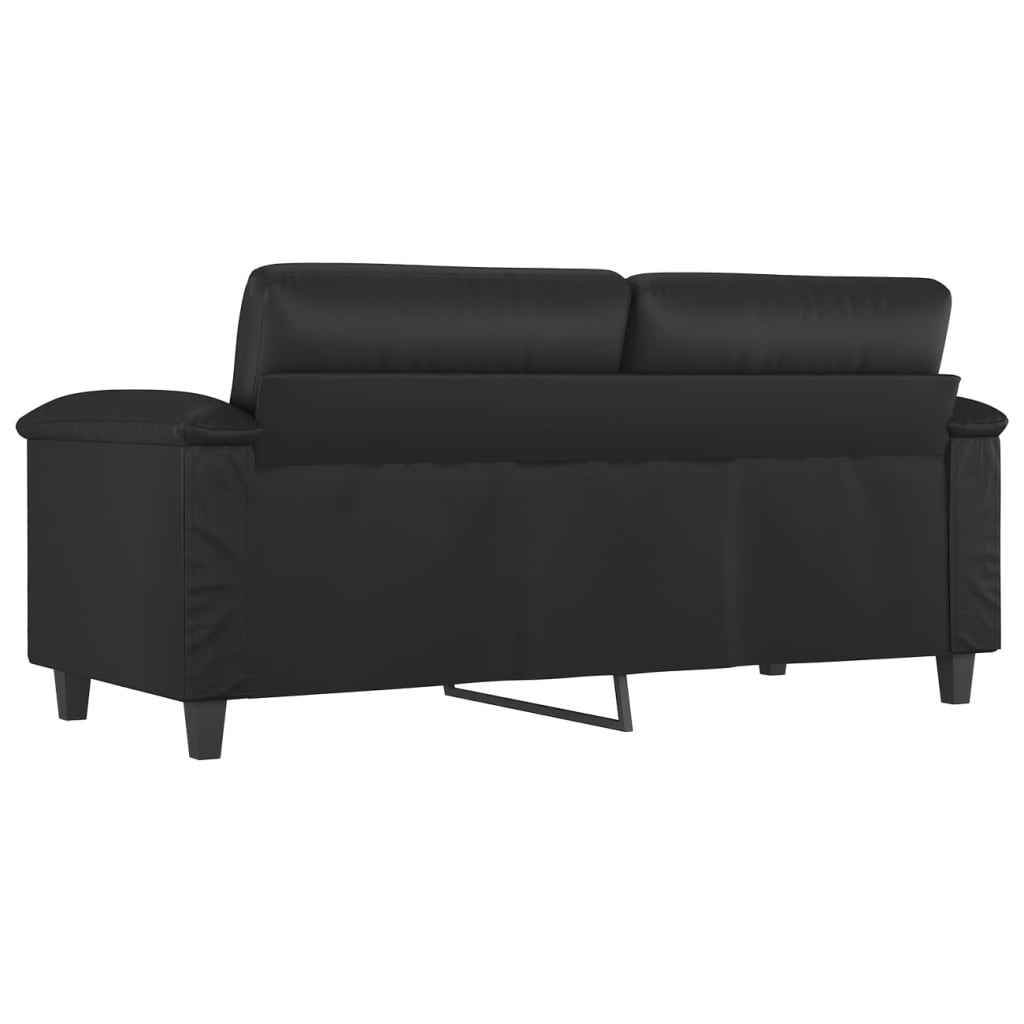 2-zits bank – tweezitsbank – loveseat – zitbank – loungestoel – Kunstleer – Compact en Comfortabel – Met Stabiel Metalen Frame