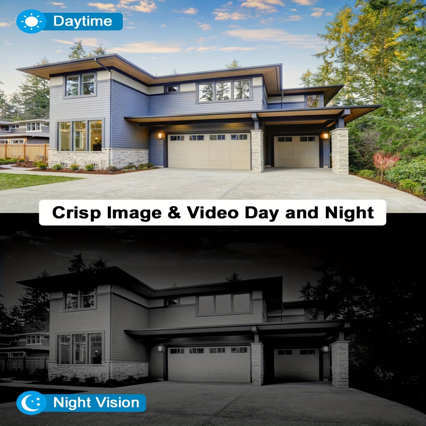 Beveiligingscamera – Solar Camera – Nachtzicht Camera – 360° Camera – 3MP HD – Zonne- En Usb-Oplaadbaar – Bewegingsmelder Met Tweewegscommunicatie