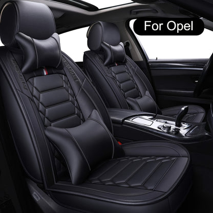 Autostoelhoezen – Stoelhoezen Auto – Zitbeschermer – Kuiphoezen – Universele Autostoelhoes – Complete Set 5 Zits – PU Leer Met Schuimvulling – Eenvoudige Installatie