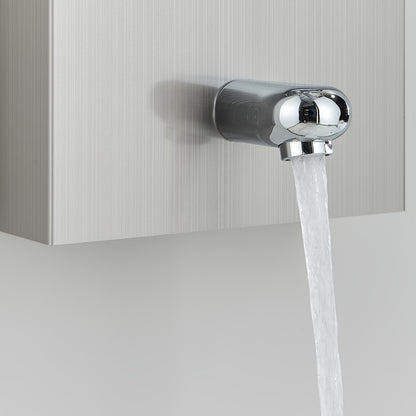 Doucheset – Regenpaneel – Douchekolom – Douchepaneel – Regendouche – 5 Functies – RVS Geborsteld Chroom