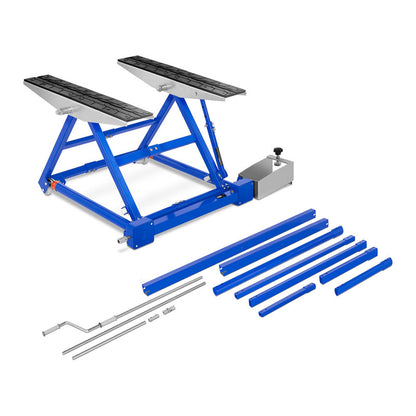 Autolift – Werkplaatslift – Garagehefbrug – Mobiele Autolift – Verstelbare Autolift – Draagvermogen 1500 kg – Breedte 80-154 cm verstelbaar