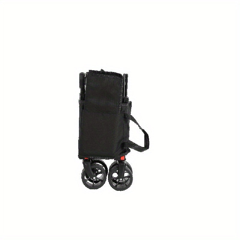 Opvouwbare Bolderwagen – Vouwkar – Transportwagen – Trolley – Bolderkar – Stevig Stalen Frame – Grote All Terrain Wielen
