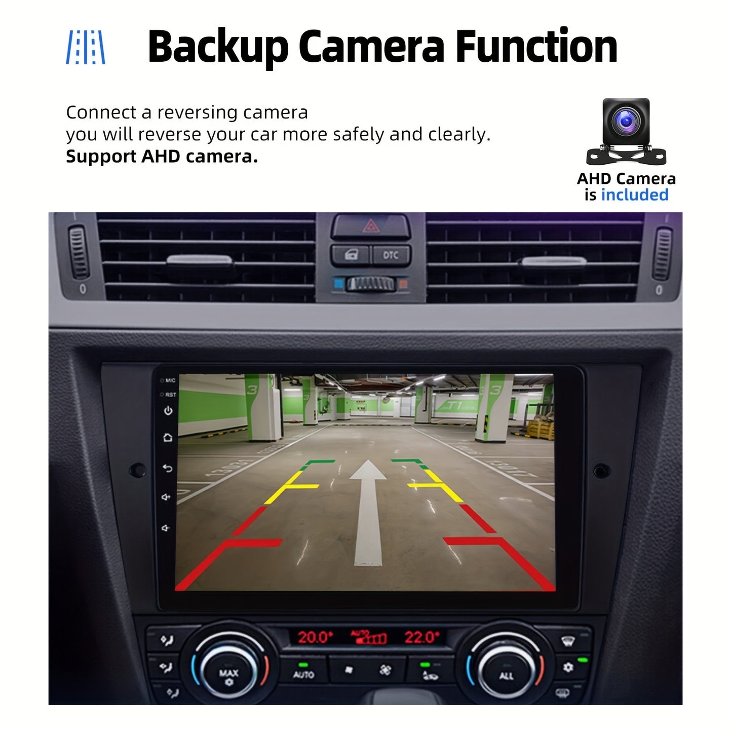 Autoradio – Auto Stereo – Multimedia Systeem – 2-DIN Radio – Autospeler – 9 Inch IPS Scherm – Android 15.0 – Inclusief AHD Camera & Microfoon