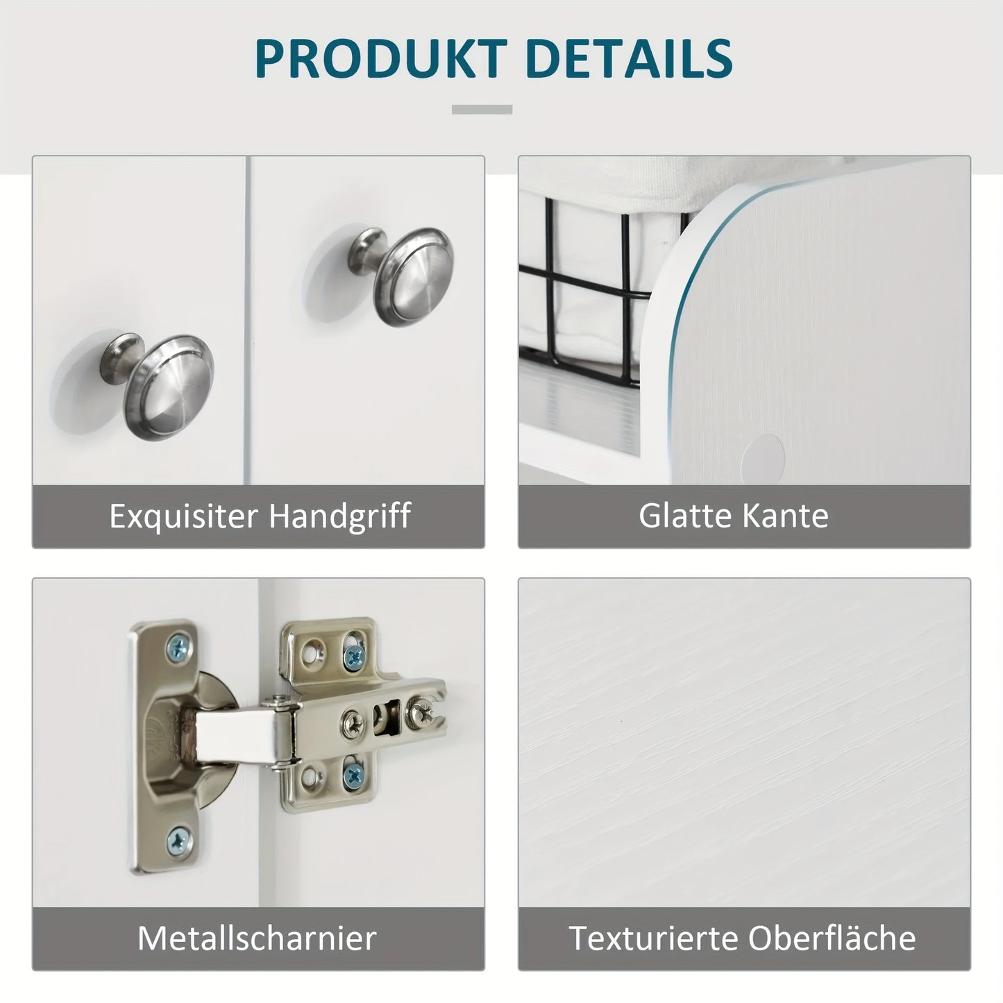 Schoenenkast – Schoenenrek – Schoenenopberger – Schoenenkastje – Schoenenbankje – Wit – Compact & Ruimtebesparend – 2 Deuren 4 Vakken 83x30x90 cm