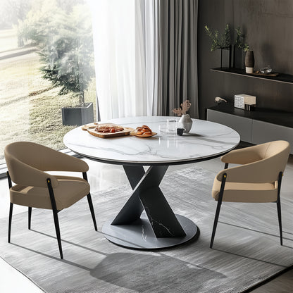 Eetkamerstoelen – Stoelen – Dining Chairs – Keukenstoelen – Zitmeubilair – Set Van 2 – Microfiber Bekleding – Ergonomisch Design – Bruin Zwart