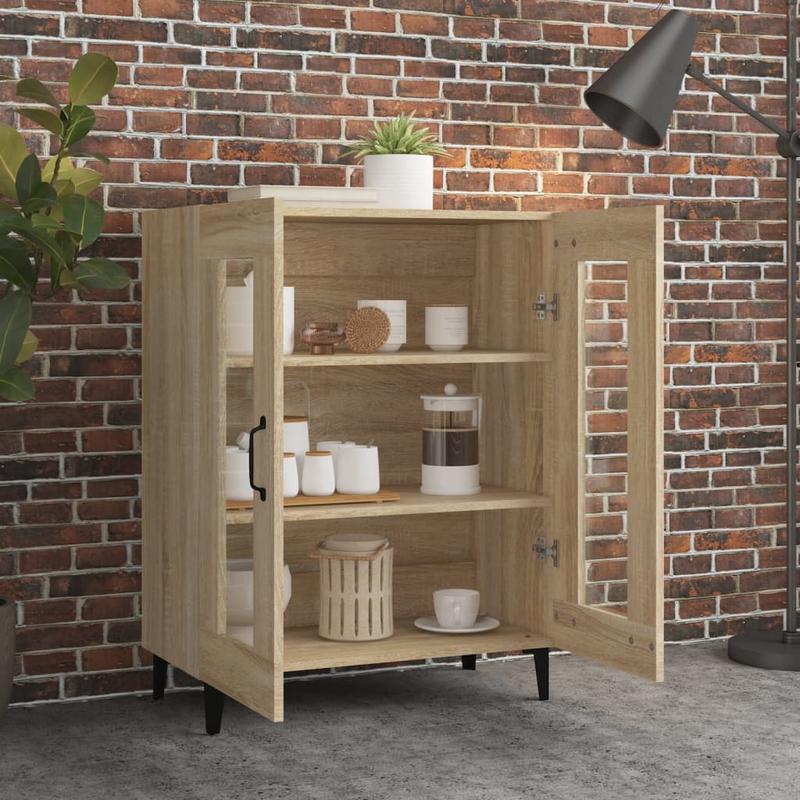 Sideboard 69.5x34x90cm edited hout sonoma eikenkleurig