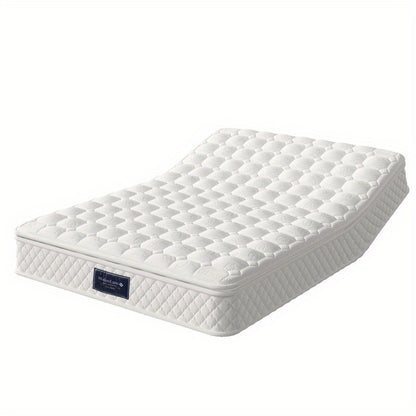 7-Zones Pocketvering Matras – Stevig Matras – Pocketveer Matras – Comfort Matras – Tweepersoons Matras – Wit – 160x200 cm – Koudschuim Kern – 25 cm Hoogte