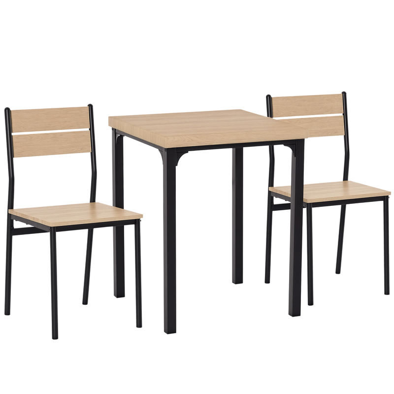 Bistro Set – Balkonset – Tuinmeubel Set – Tafel Met Stoelen – Bistro Meubel Set – Compact Formaat – Weerbestendig Metaal