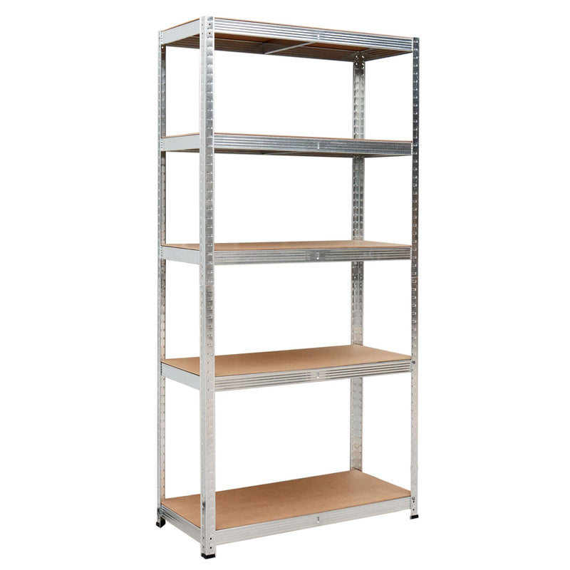 Stalen Opbergkast – Metalen Rek – Stellingkast – Opslagkast – Opbergrek – 150 x 70 x 30 cm – 5 Verstelbare Planken – Max 150 kg Per Plank